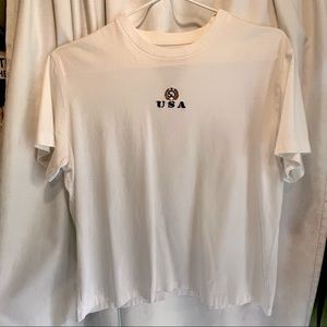 St John Sport by Marie Gray USA White Vintage T-Shirt